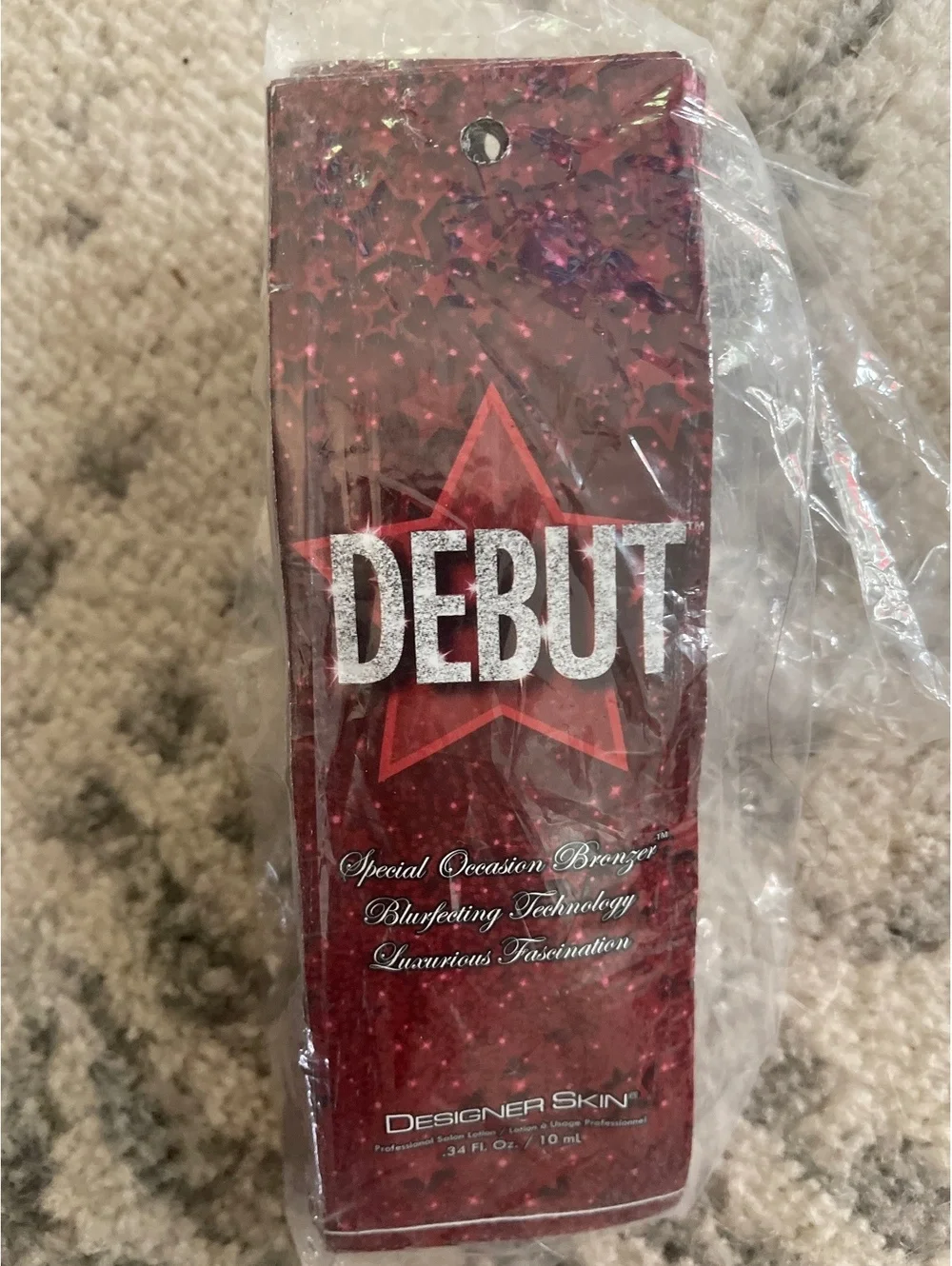 Designer Skin Debut Special Occasion Bronzer Tanning Lotion, BUNDLE OF 10